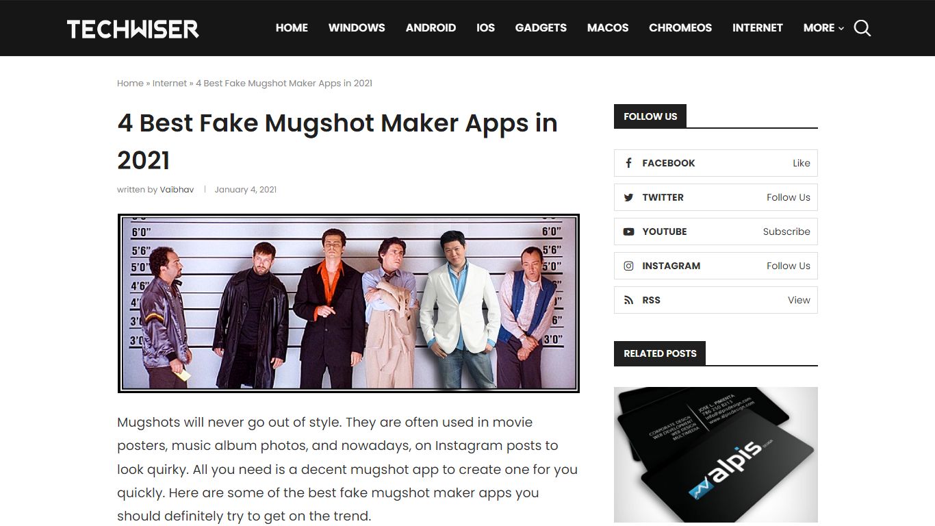 4 Best Fake Mugshot Maker Apps in 2021 - TechWiser